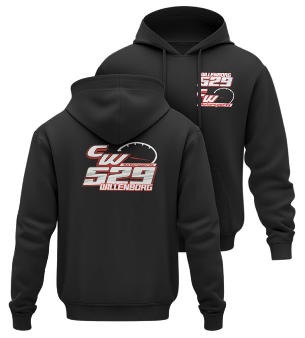 CW Racing #529, Black Hoodie